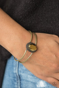 All Done Up - Brass Paparazzi Bracelet