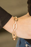 Animal Style - Gold Paparazzi Bracelet