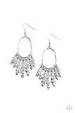 Artisan Aria - Silver Paparazzi Earrings