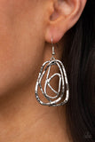 Artisan Relic - Silver Paparazzi Earrings