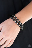 Ballroom and Board - Black Paparazzi Bracelet