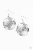 Basic Bravado - Silver Paparazzi Earrings