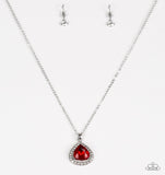 Because Im Queen - Red Paparazzi Necklace