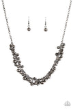 Belle Of The Ball - Gunmetal Paparazzi Necklace