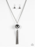 Big Baller - Gunmetal Paparazzi Necklace