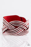 Big City Shimmer - Red Paparazzi Bracelet Wrap