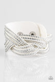 Big City Shimmer - White Paparazzi Bracelet Wrap