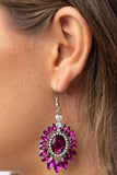 Big Time Twinkle - Pink Paparazzi Earrings