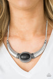 Cause a Steer - Black Paparazzi Necklace