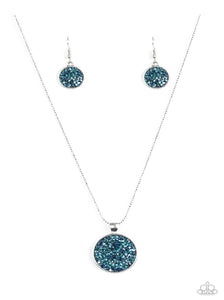 Bite The Stardust - Blue Paparazzi Necklace