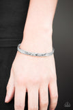 Blessed Is The One Who Trusts - Silver Paparazzi Bracelet