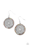 Bollywood Ballroom - Orange Paparazzi Earrings