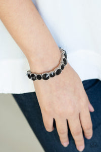 Born to Bedazzle - Black Paparazzi Bracelet