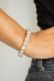 Born To Bedazzle - Gold Paparazzi Bracelet