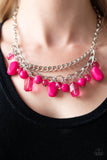 Brazilian Bay - Pink Paparazzi Necklace