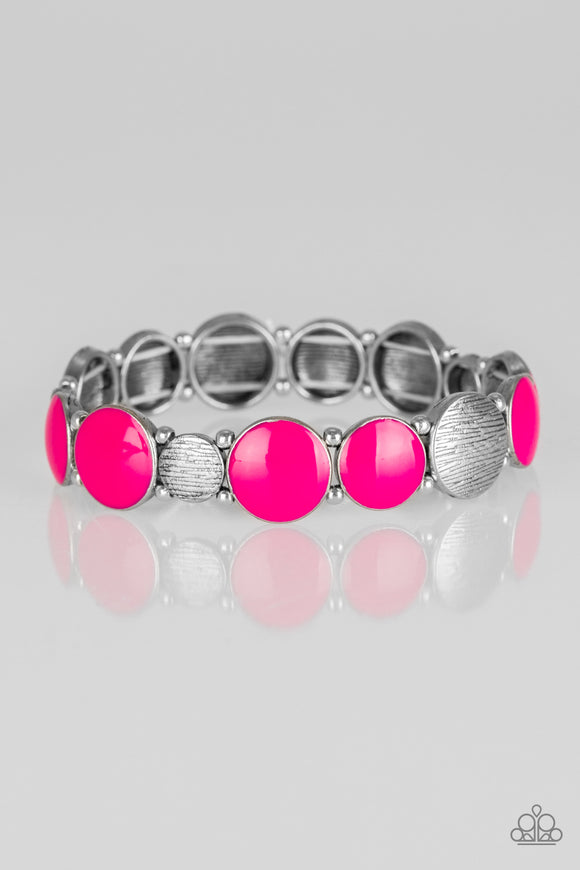 Bubble Blast - Pink Paparazzi Bracelet