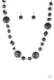 Canyon Collection - Black Paparazzi Necklace