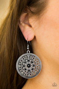 Catch A Chill - Black Paparazzi Earrings