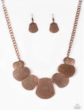 Cave The Day - Copper Paparazzi Necklace