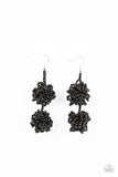 Celestial Collision - Black Paparazzi Earrings