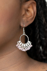 Charmingly Cabaret - Pink Paparazzi Earrings