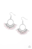 Charmingly Cabaret - Pink Paparazzi Earrings