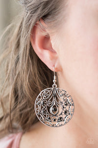 Choose To Sparkle - Black Paparazzi Earrings