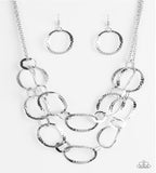 Circus Chic - Silver Paparazzi Necklace