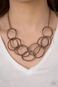 Circus Royale - Copper Paparazzi Necklace