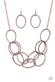 Circus Royale - Copper Paparazzi Necklace