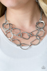 Circus Chic - Silver Paparazzi Necklace