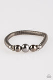 City Campus - Gunmetal Paparazzi Bracelet