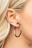 City Classic - Black Clip-on Paparazzi Earrings