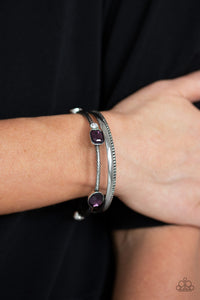 City Slicker Sleek - Purple Paparazzi Bracelet