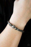 City Campus - Gunmetal Paparazzi Bracelet