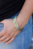 City Pretty - Green Paparazzi Bracelet