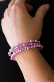 Classic Confidence - Purple Paparazzi Bracelet