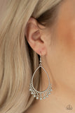 Country Charm - Silver Paparazzi Earrings