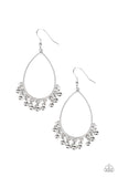 Country Charm - Silver Paparazzi Earrings