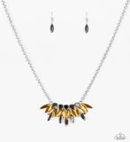 Crown Couture - Brass Paparazzi Necklace