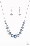 Crystal Carriages - Blue Paparazzi Necklace