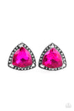 Daringly Duchess - Pink Paparazzi Earrings