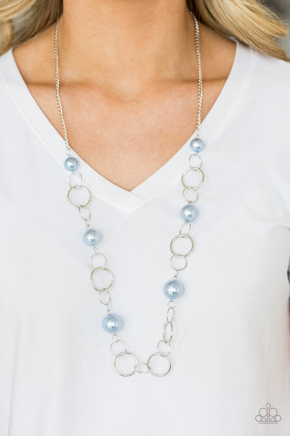 Darling Duchess - Blue Paparazzi Necklace