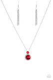 Date Night Dazzle - Red Paparazzi Necklace