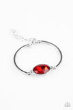 Definitely Dashing - Red Paparazzi Bracelet