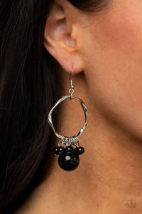 Delectably Diva - Black Paparazzi Earrings