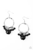 Delectably Diva - Black Paparazzi Earrings