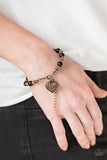 Desert Hearthrob - Brass Paparazzi Bracelet