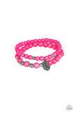 Desert Dove - Pink Paparazzi Bracelet