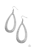 Diamond Distraction - Black Paparazzi Earrings